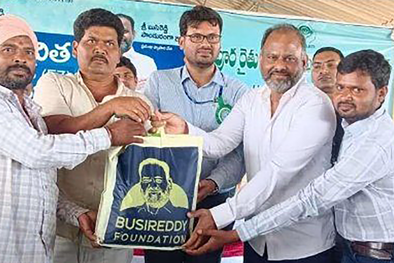 Zinc bags for farmers